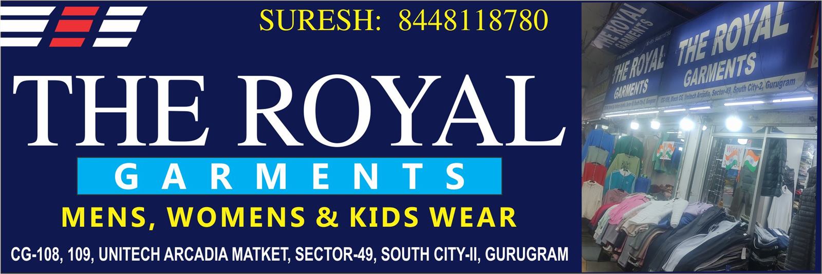 THE ROYAL GARMENTS (Arcadia Garmetns Shop)